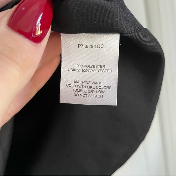 Parker Black Polka Dot Mini Dress - Picture 8 of 8